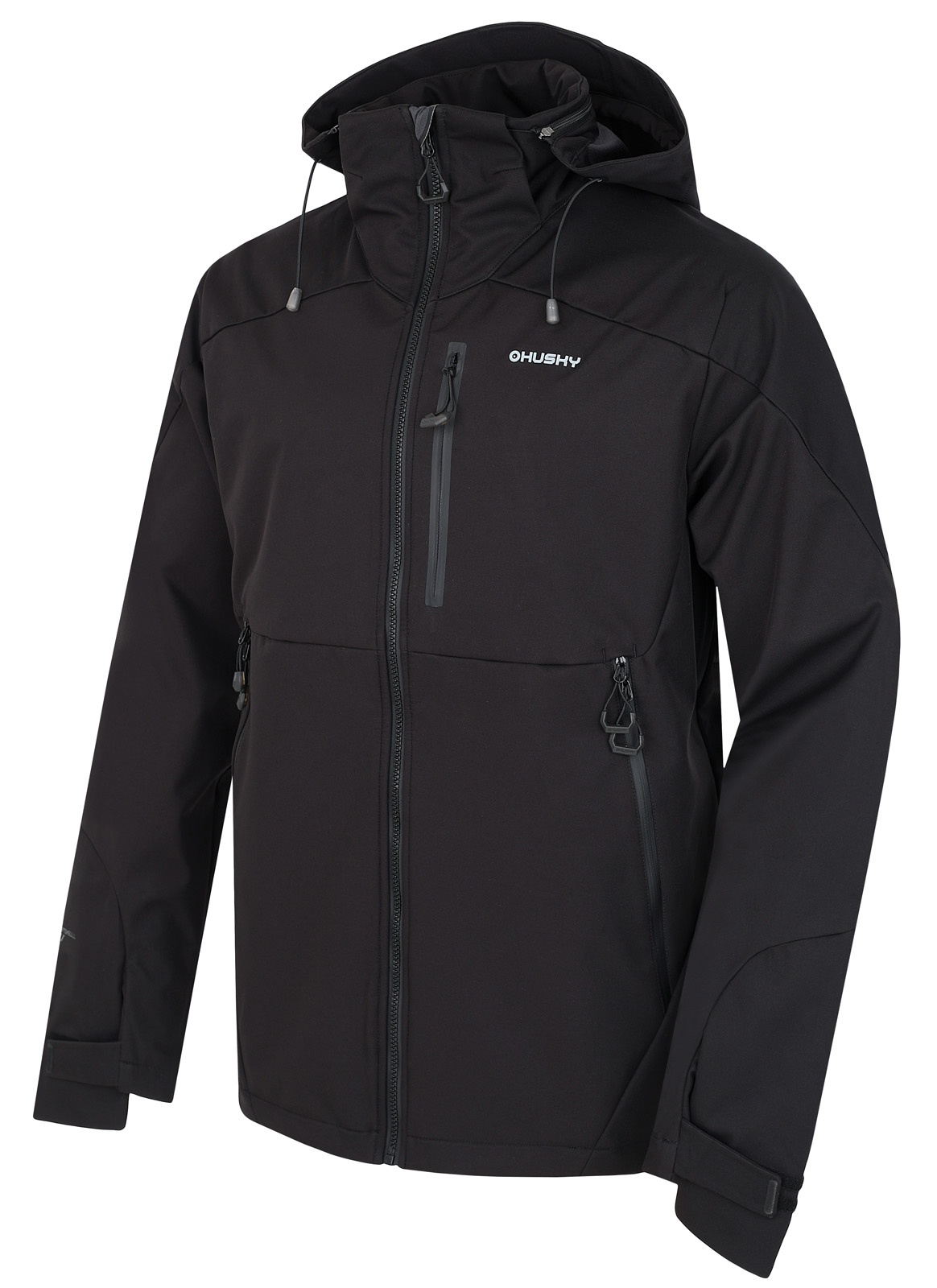 Husky Sauri M L, modrá Pánská softshell bunda (obrázek 4)