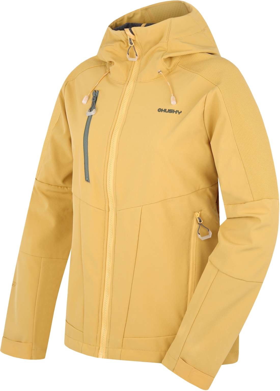 Husky Sevan L S, dk. magenta Dámská softshell bunda (obrázek 4)