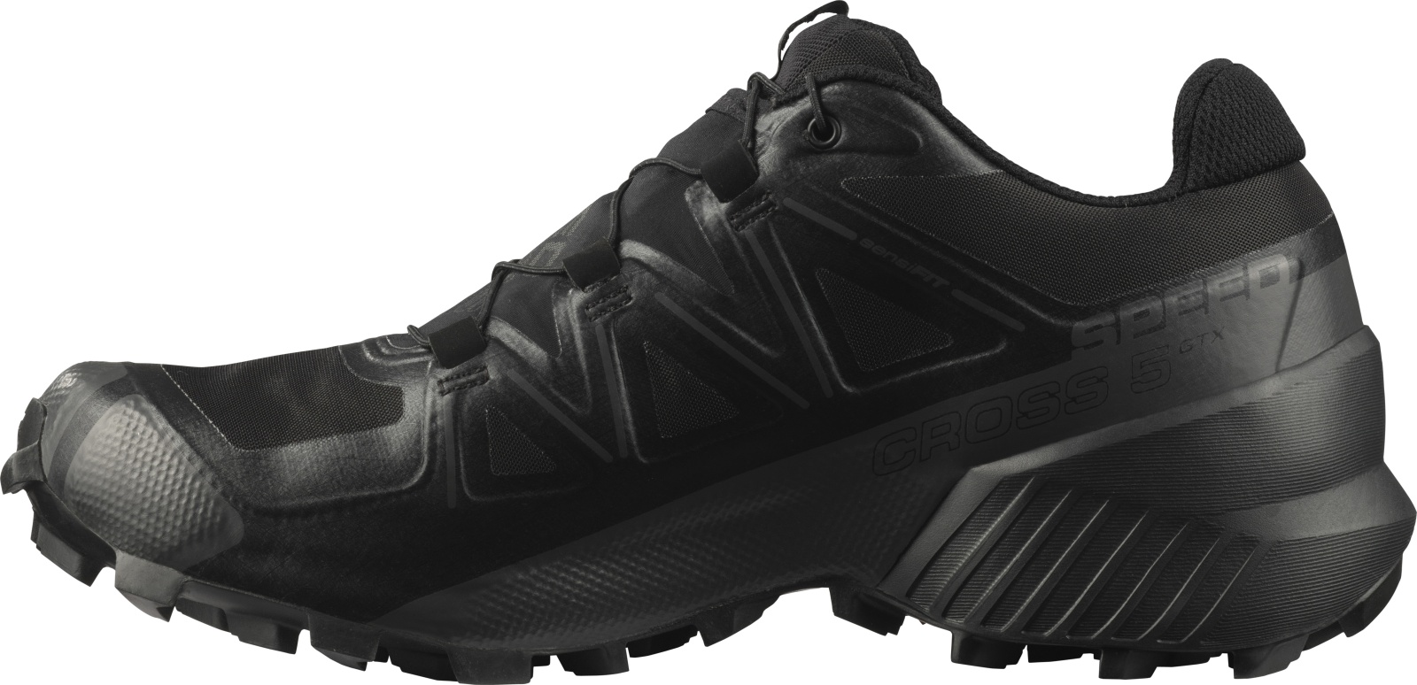 Salomon Speedcross 5 GTX EU 44, Black/Black/Phanto Pánské boty (obrázek 8)