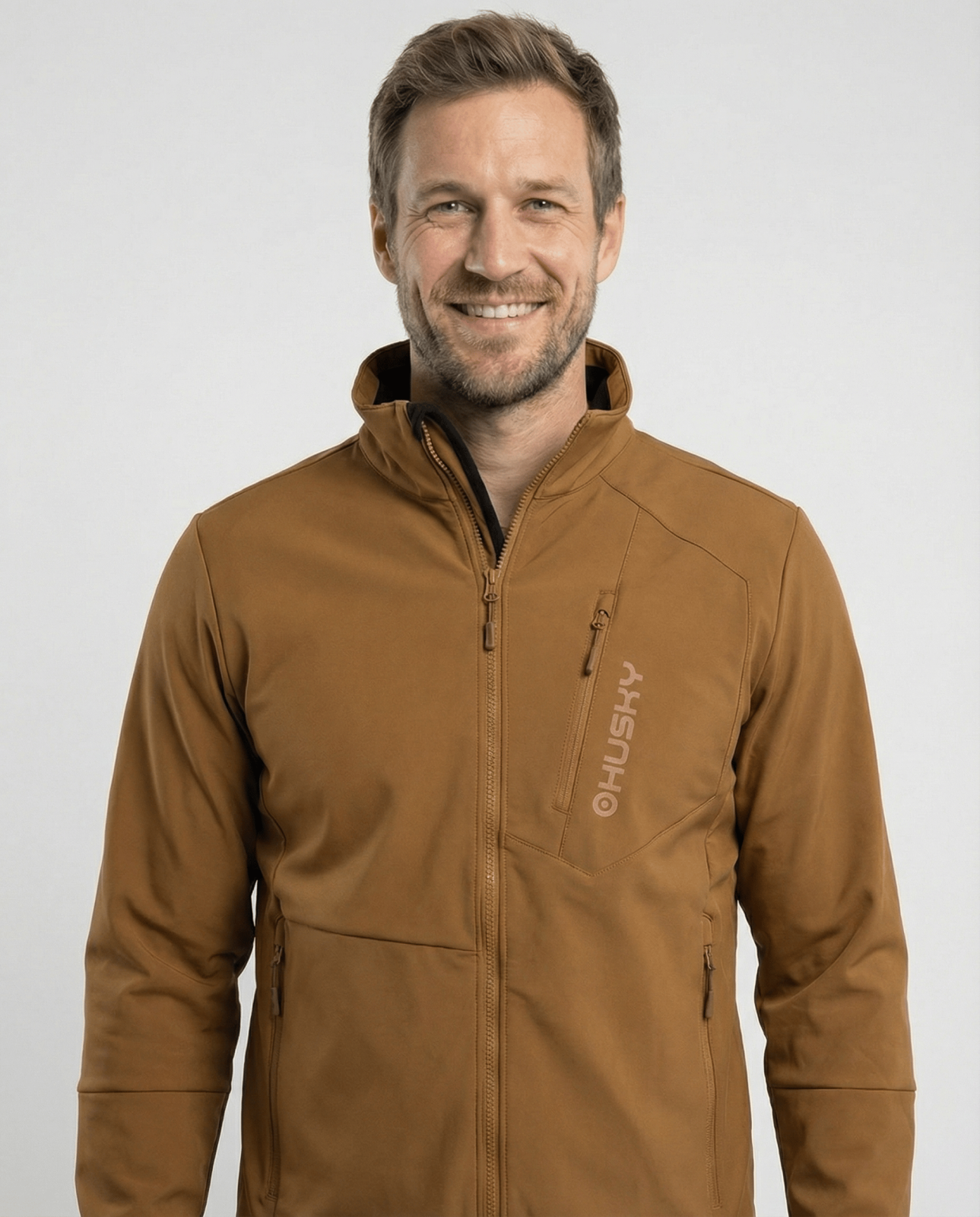 Husky Salfa M XXL, mustard Pánská softshell bunda (obrázek 3)