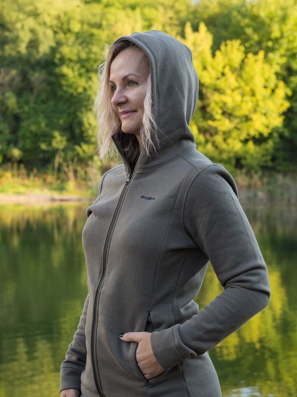 Husky Aroldin L M, deep khaki Dámská mikina (obrázek 9)