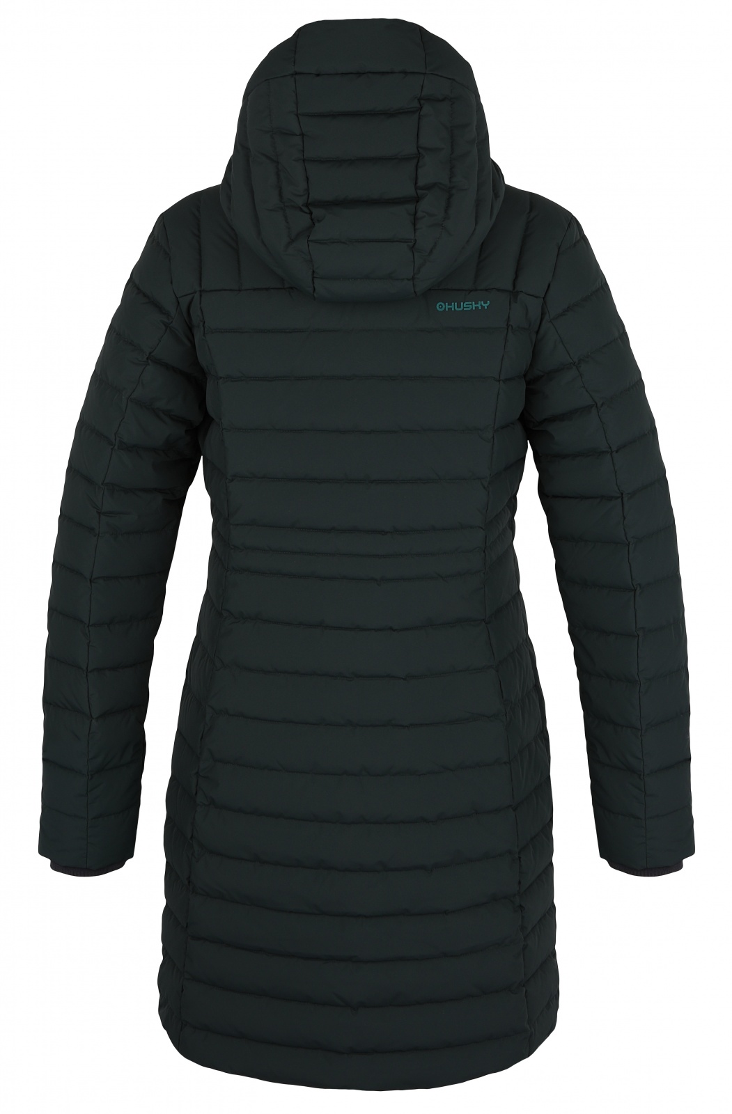 Husky Daili L XS, dark green Dámský péřový kabát