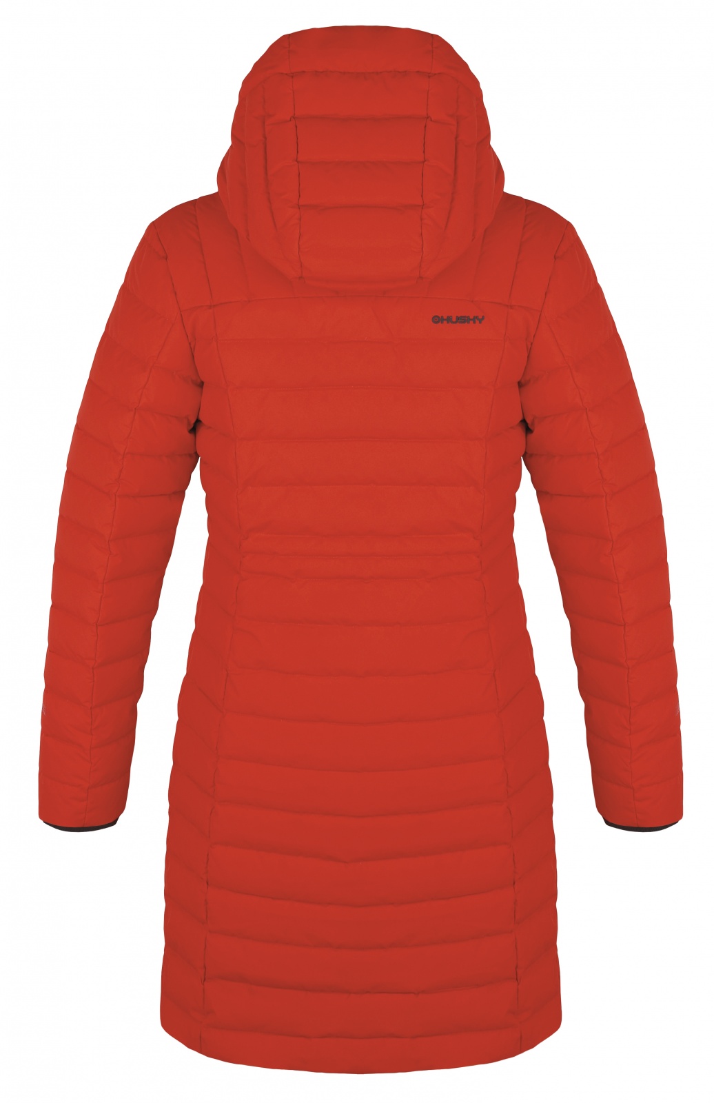 Husky Daili L XS, red Dámský péřový kabát