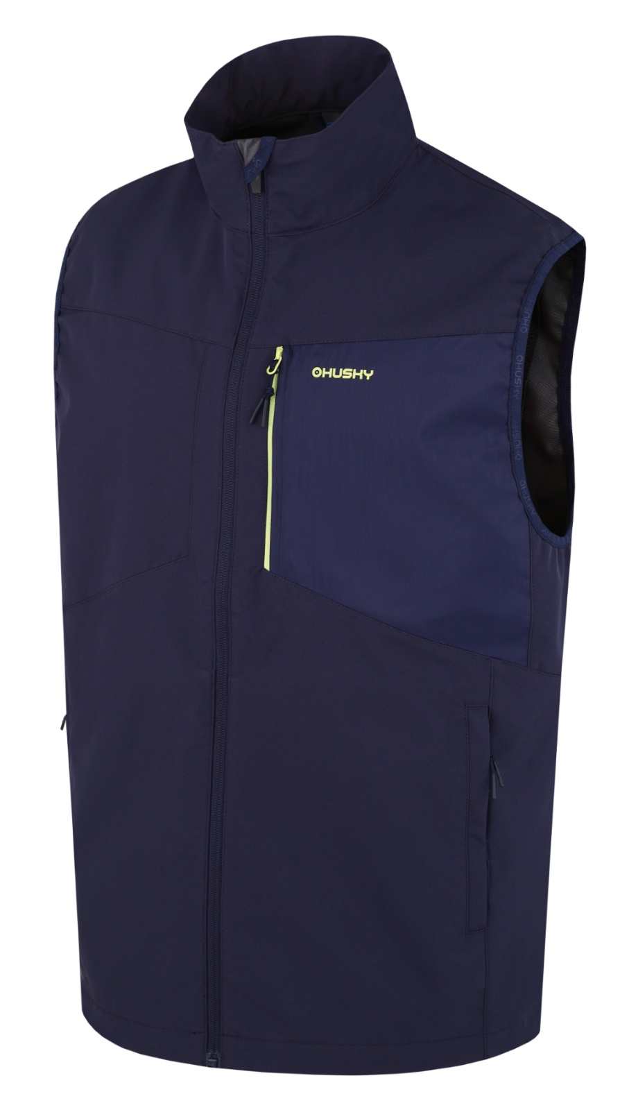 Husky Salien M S, dk. blue Pánská softshell vesta