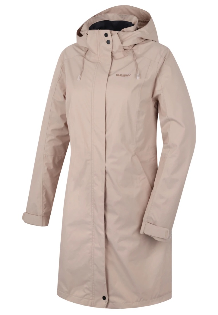 Husky Nut L XL, beige Dámský hardshell kabát