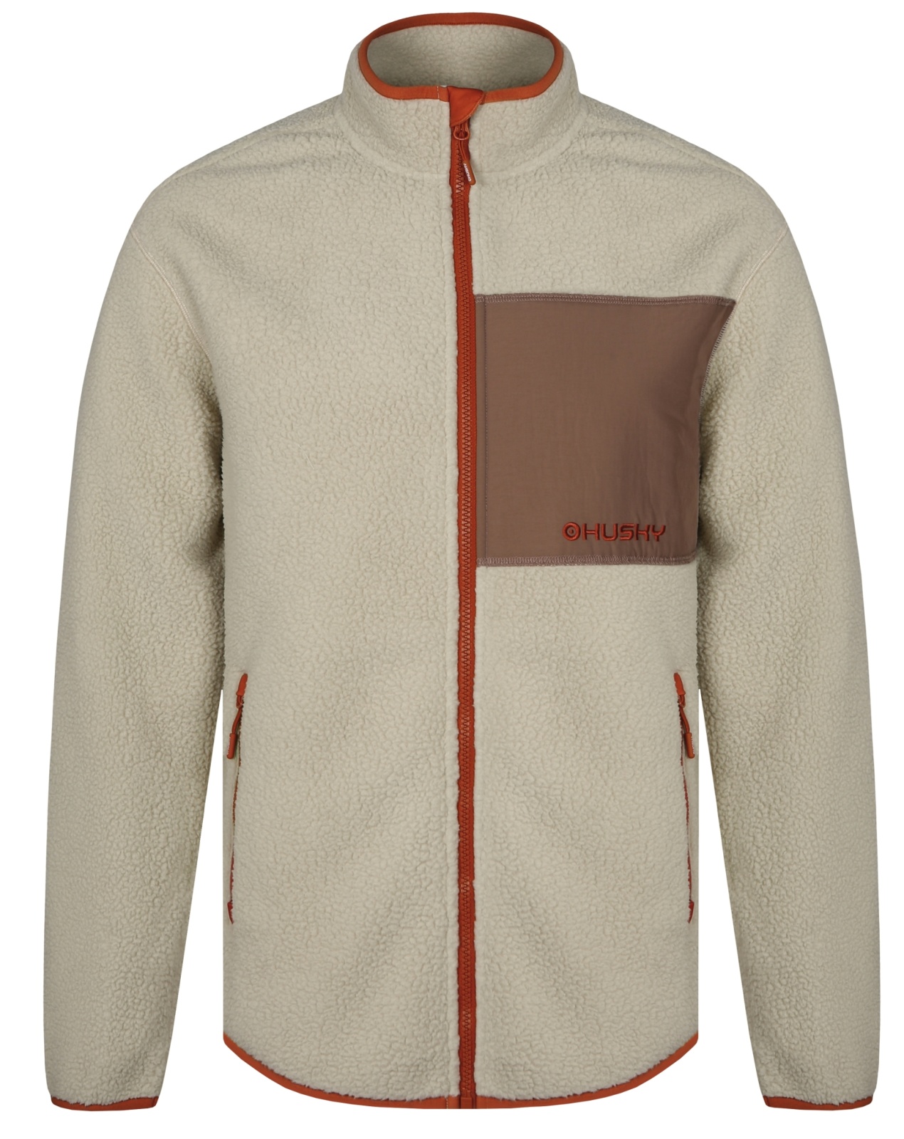 Husky Addy Zip M XL, faded green Pánská fleecová mikina (obrázek 11)