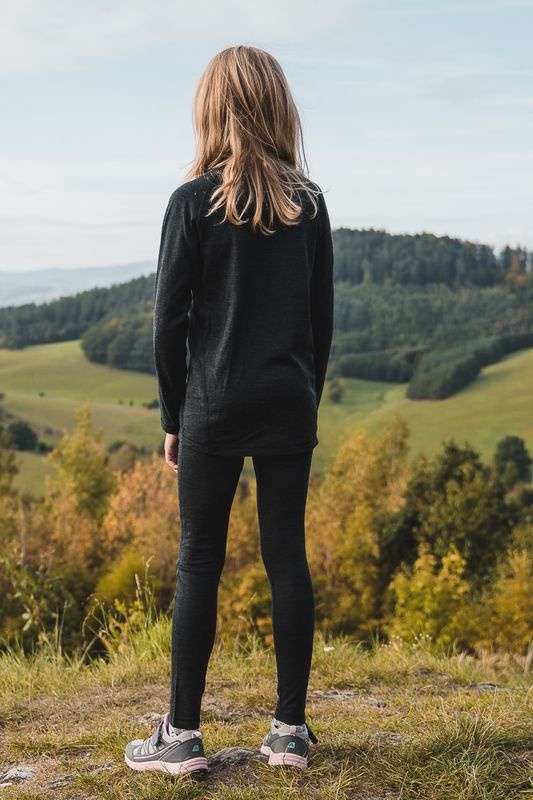 Husky Merbo K 122, black Dětské merino termoprádlo (obrázek 7)