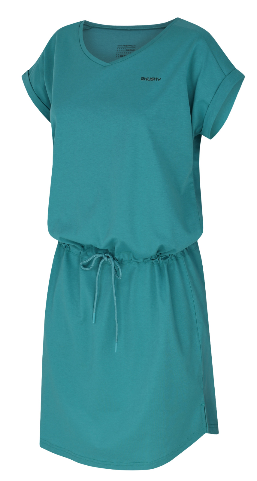 Levně Husky Dela L L, fd. turquoise Dámské šaty