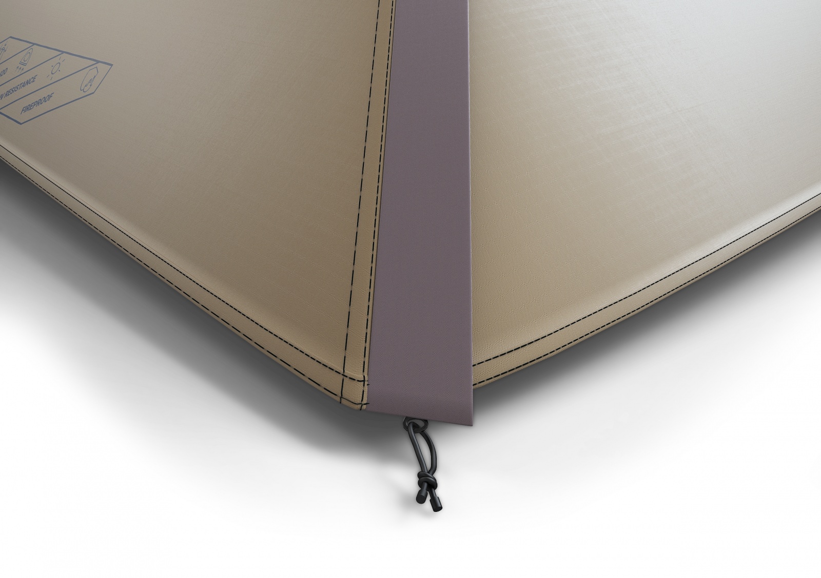Husky Bizam 2 Plus Blackroom light brown Turistický stan pro 2 osoby (obrázek 8)