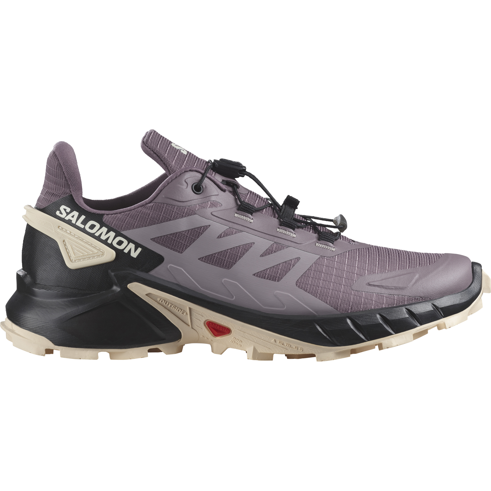 Salomon Supercross 4 EU 38, Moonscape/Black/Tender Peach Dámské boty