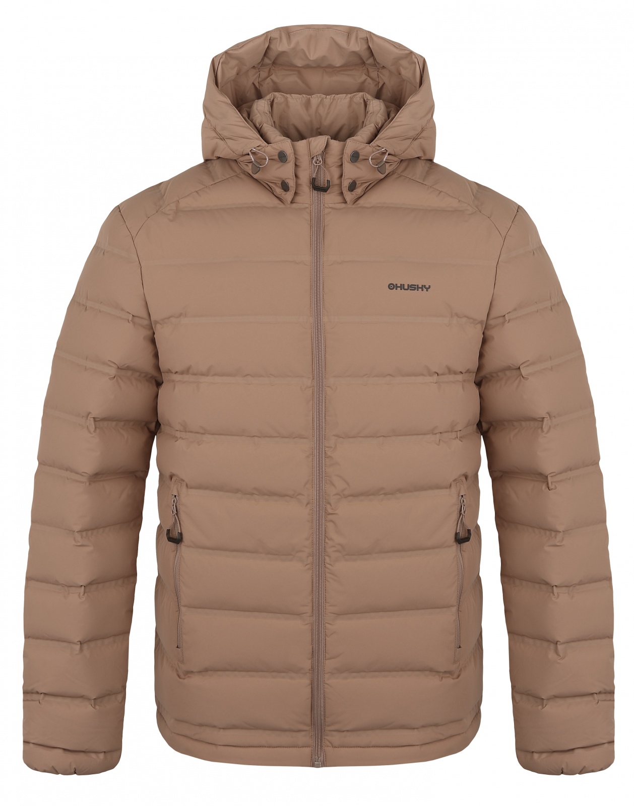 Husky Donnie M S, beige Pánská péřová bunda (obrázek 3)