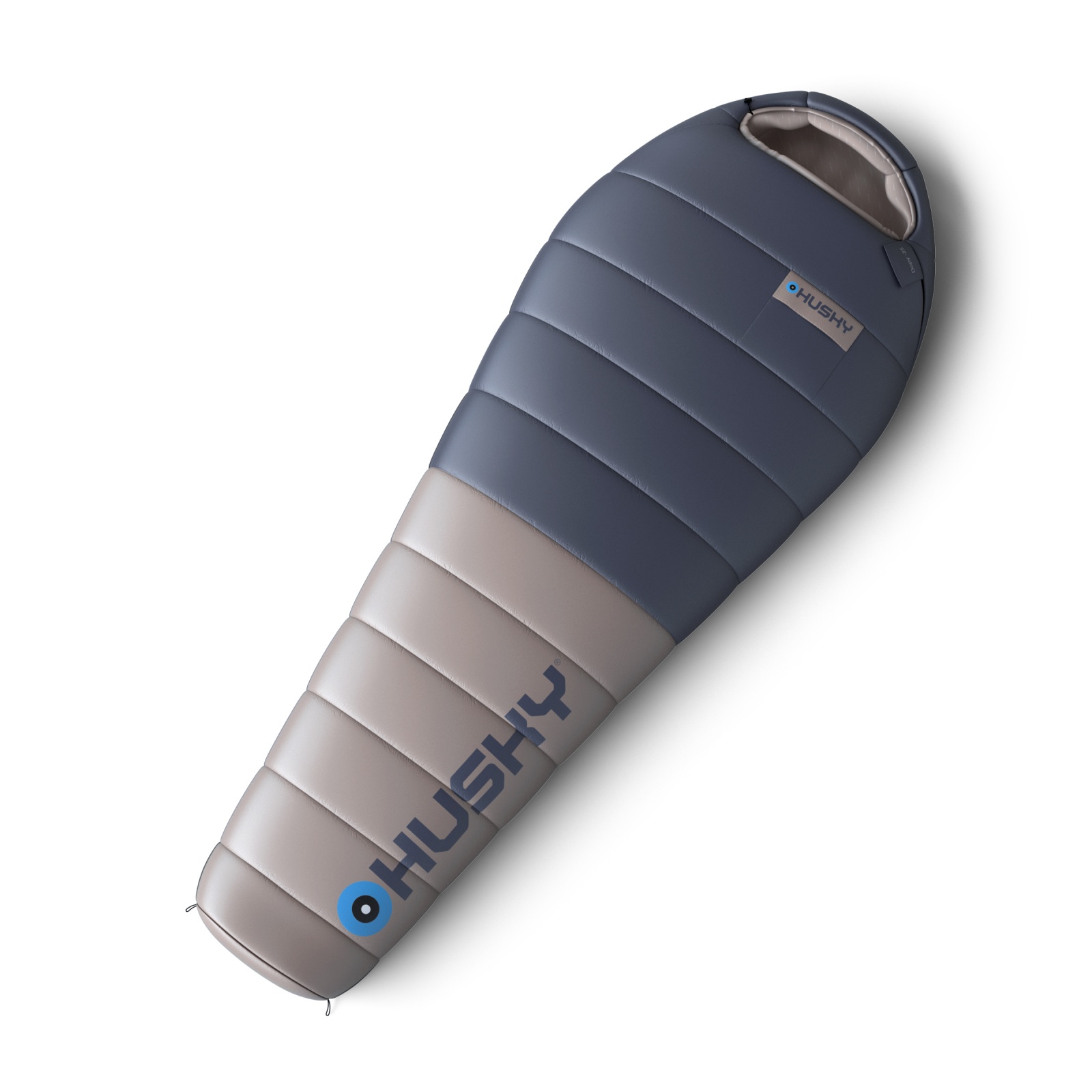 Husky Dopy -25°C blue/grey Péřový zimní spacák