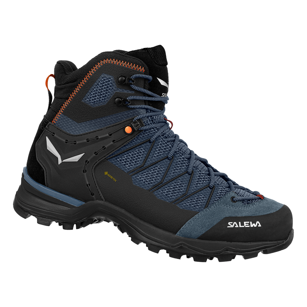 Levně Salewa Mtn trainer lite mid GTX EU 42 ½, Java Blue/Black Pánské trekové boty