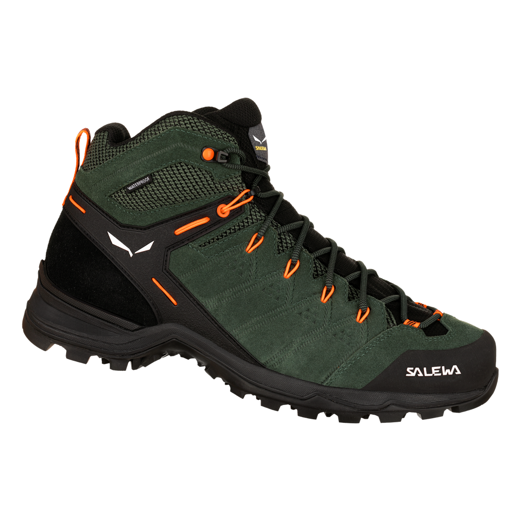 Levně Salewa Alp mate mid wp EU 43, Thyme/Black Pánské boty