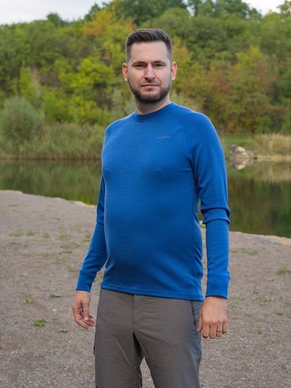 Husky Aron M L, graphite Pánská merino mikina (obrázek 10)