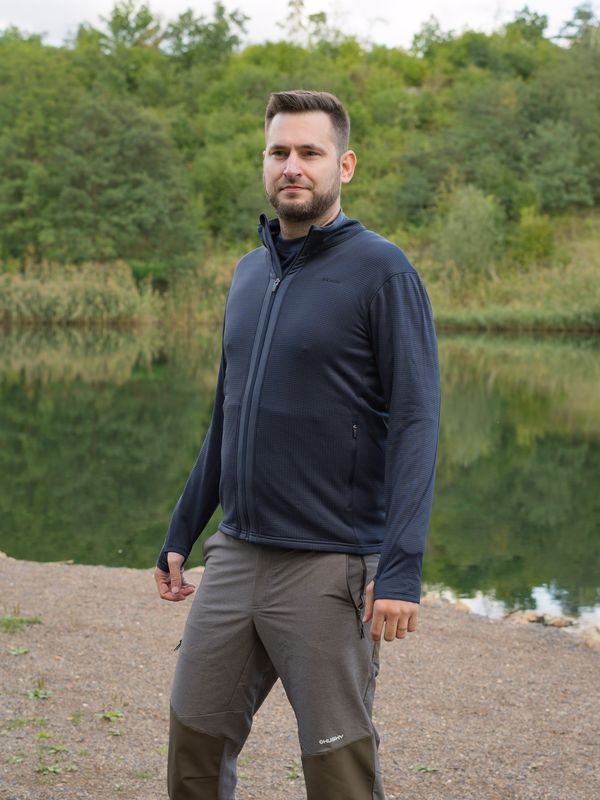 Husky Artic Zip M M, blue Pánská mikina na zip (obrázek 10)