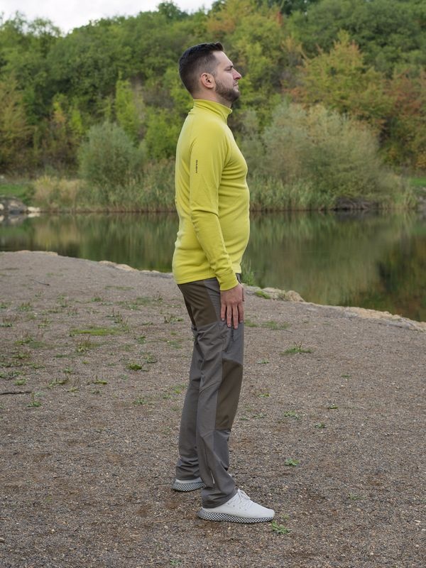 Husky Aron Zip M M, blue Pánská merino mikina (obrázek 11)
