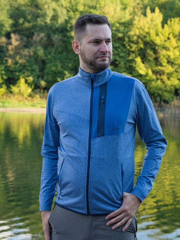 Husky Ane M M, blue Pánská mikina na zip (obrázek 4)