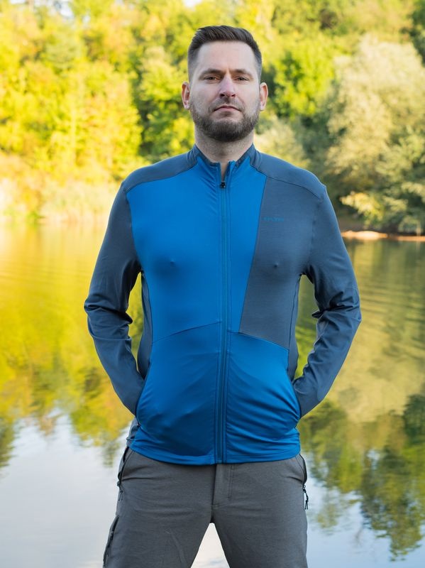 Husky Tarp zip M M, deep brick/orange Pánská mikina na zip (obrázek 11)