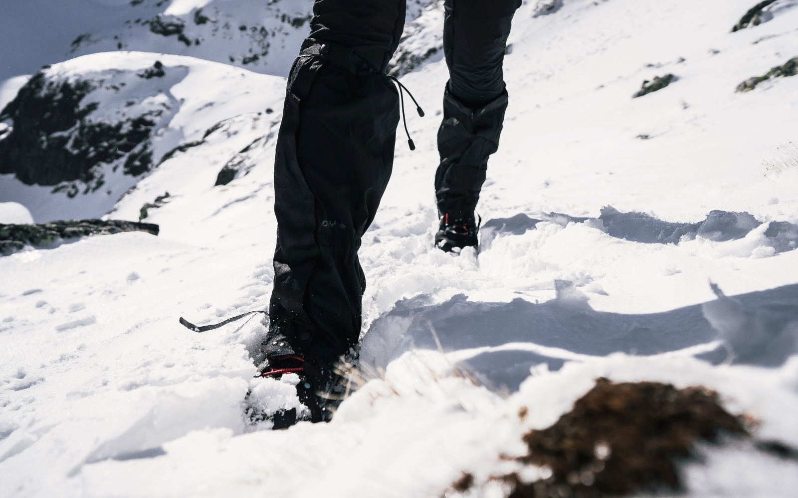 Yate Trekmates TORRIDON S-M, černá Návleky
