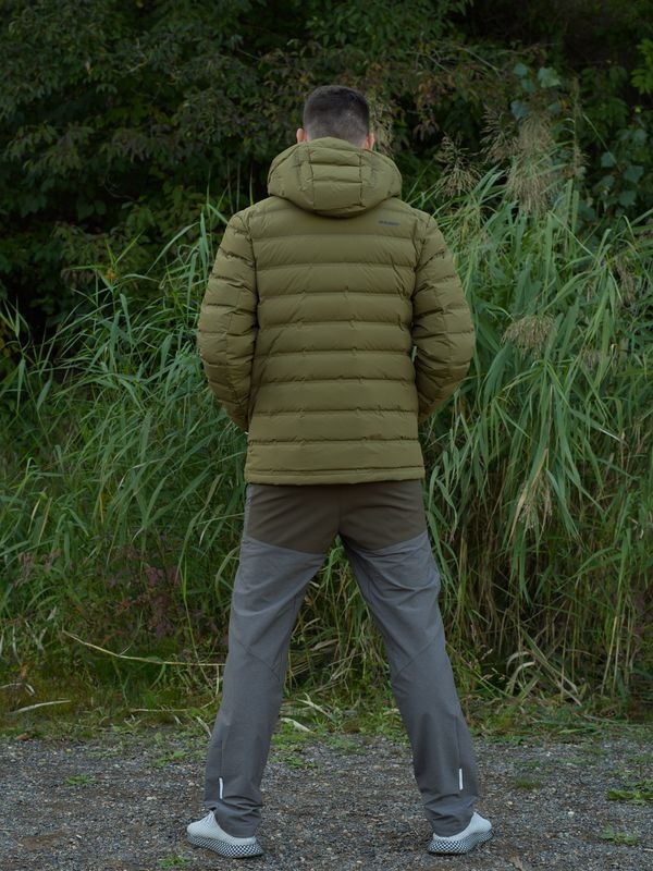 Husky Donnie M L, dk. khaki Pánská péřová bunda (obrázek 7)