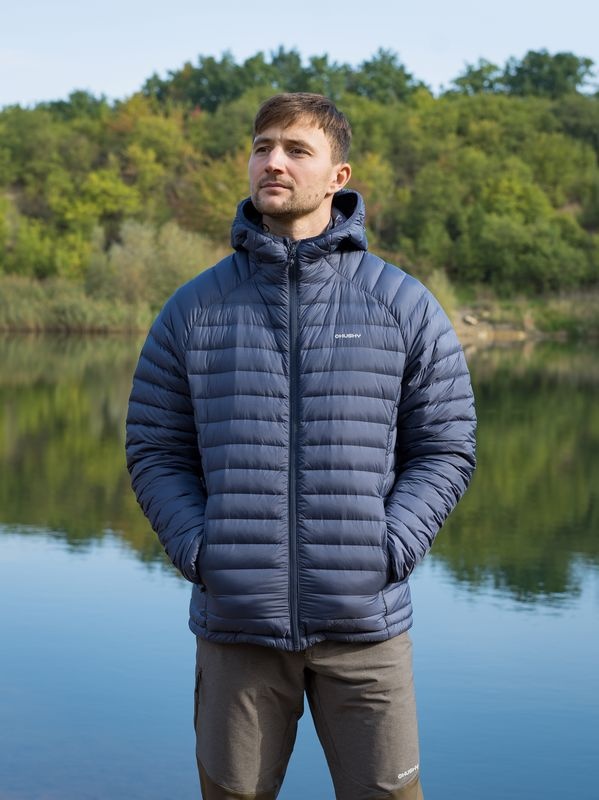 Husky Dreeser M L, dk. blue Pánská péřová bunda (obrázek 4)