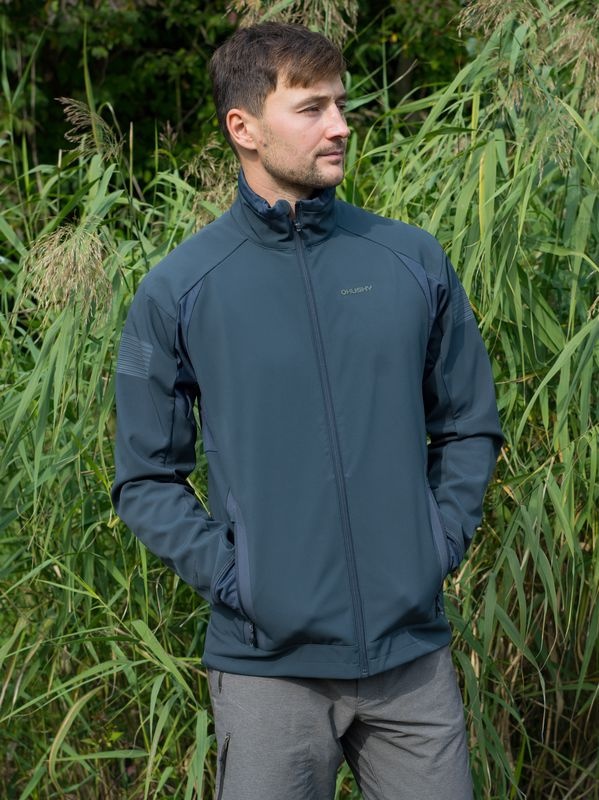 Husky Scooby M XL, dk. grey Pánská softshell bunda (obrázek 4)