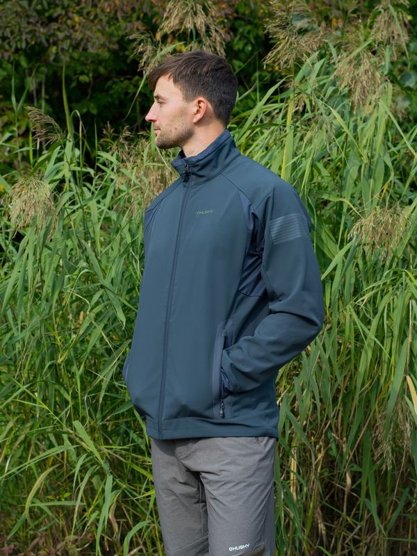 Husky Scooby M XL, dk. grey Pánská softshell bunda (obrázek 5)