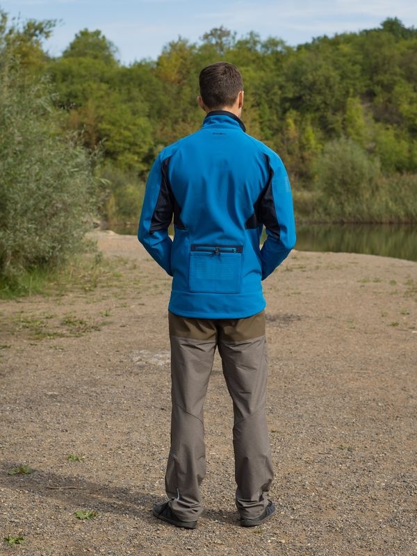 Husky Scooby M XXL, blue Pánská softshell bunda (obrázek 9)