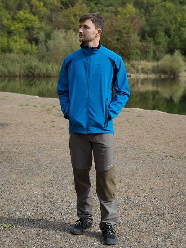 Husky Scooby M M, blue Pánská softshell bunda (obrázek 6)