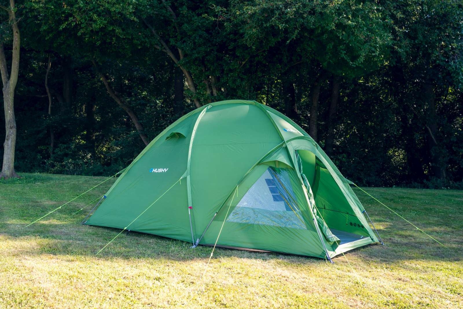 Husky Bigless 5 zelená Rodinný stan pro 5 osob (obrázek 8)