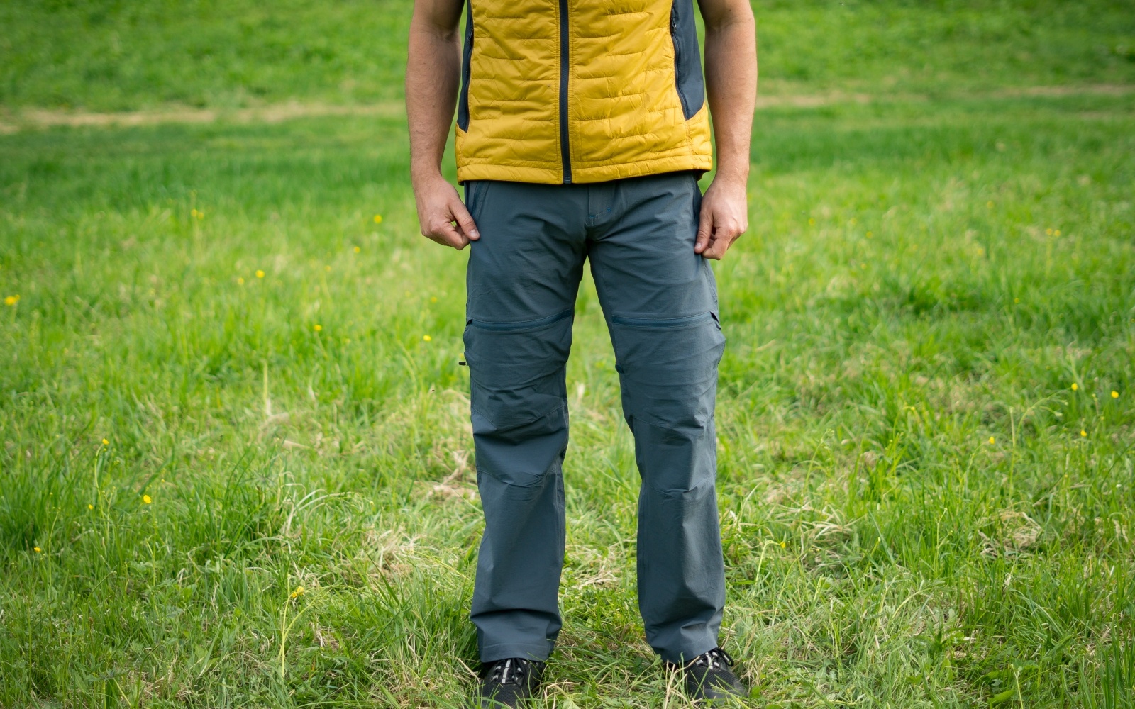 Husky Pilon M L, šedá Pánské outdoor kalhoty (obrázek 8)