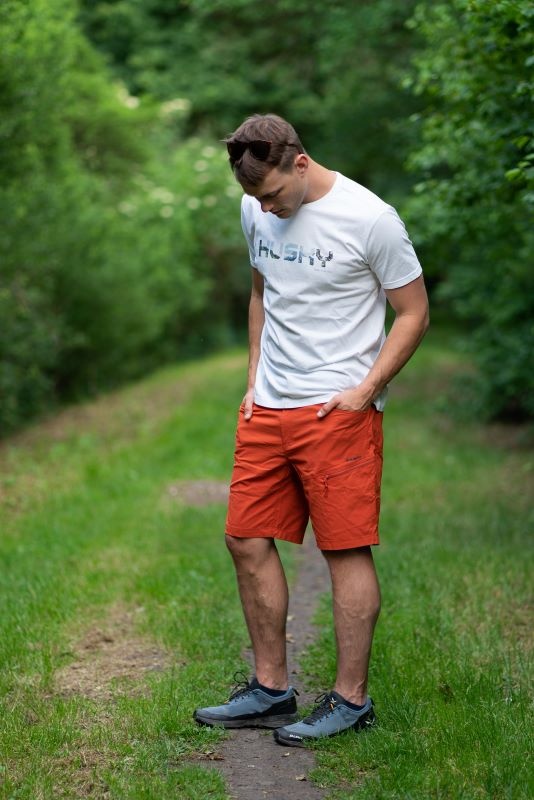 Husky Kimbi M S, dark orange Pánské kraťasy (obrázek 4)