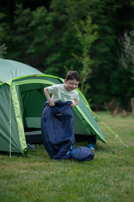 Husky Bizon 4 Plus zelená Turistický stan pro 4 osoby (obrázek 10)