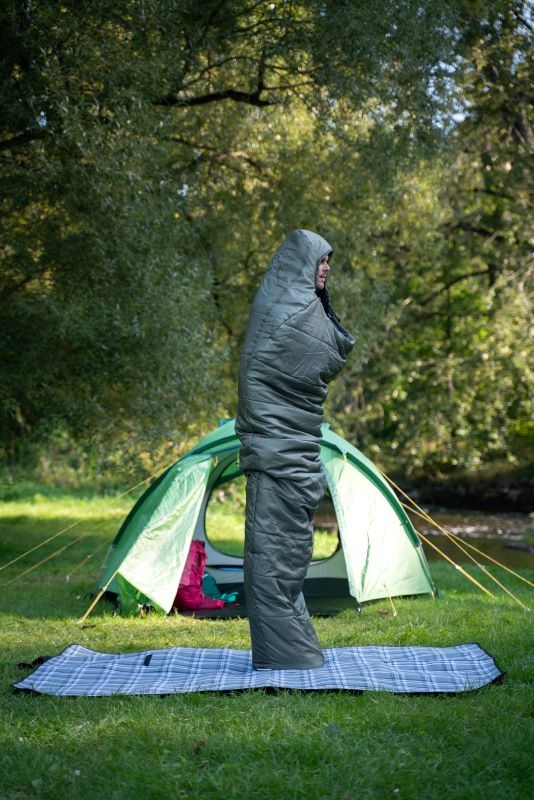 Husky Ruby -14°C red Syntetický třísezónní spacák