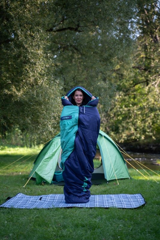 Husky Emotion -20°C blue/mint Syntetický zimní spacák (obrázek 10)