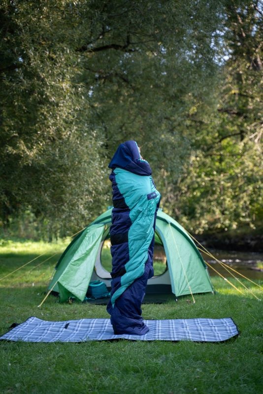 Husky Espace -5°C blue/mint Syntetický třísezónní spacák (obrázek 9)