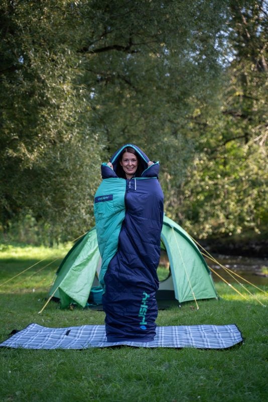Husky Espace -5°C blue/mint Syntetický třísezónní spacák (obrázek 10)