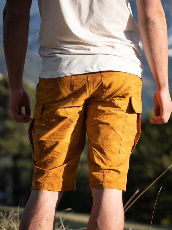 Husky Kalfer M M, beige Pánské funkční kraťasy (obrázek 9)