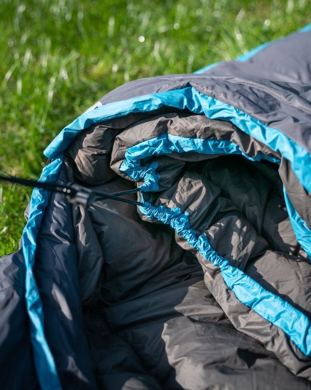 Husky Dexter -15°C dark turquoise Péřový zimní spacák (obrázek 6)