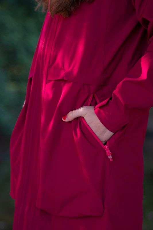 Husky Nevr L XL, magenta Dámský hardshell kabát - Obrázek 5