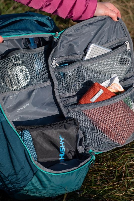 Husky Crewtor 30l dk. turquoise Turistický batoh (obrázek 9)