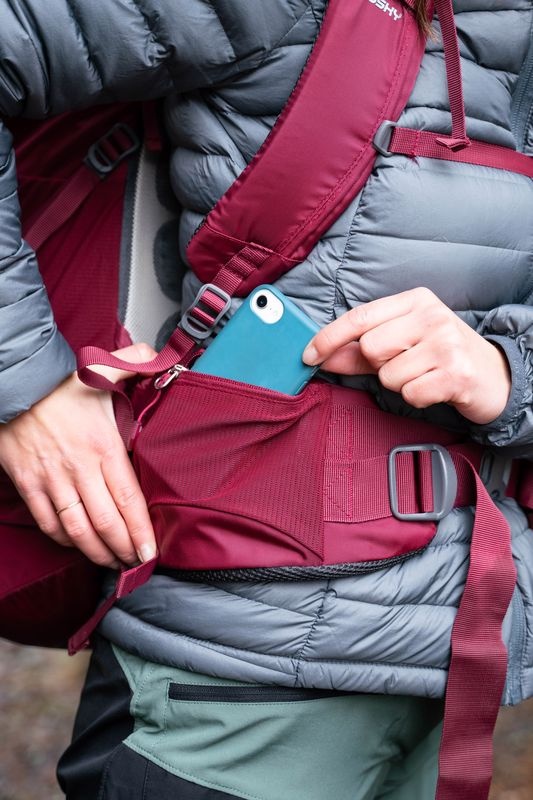 Husky Rony 50l vínová Batoh Expedice (obrázek 8)