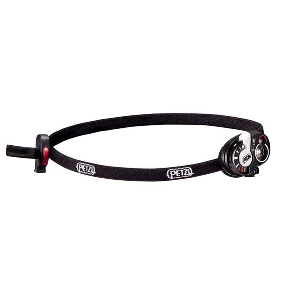 Petzl E+Lite  (E02 P4) white/black Čelovka