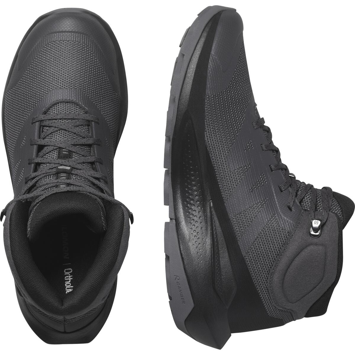 Salomon ELIXIR TOUR MID WP EU 42, Asphalt/Black/Castlerock Dámské turistické boty (obrázek 3)