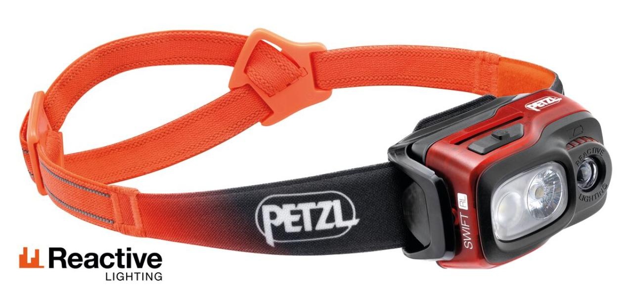 Petzl SWIFT RL 2023 oranžová Čelovka