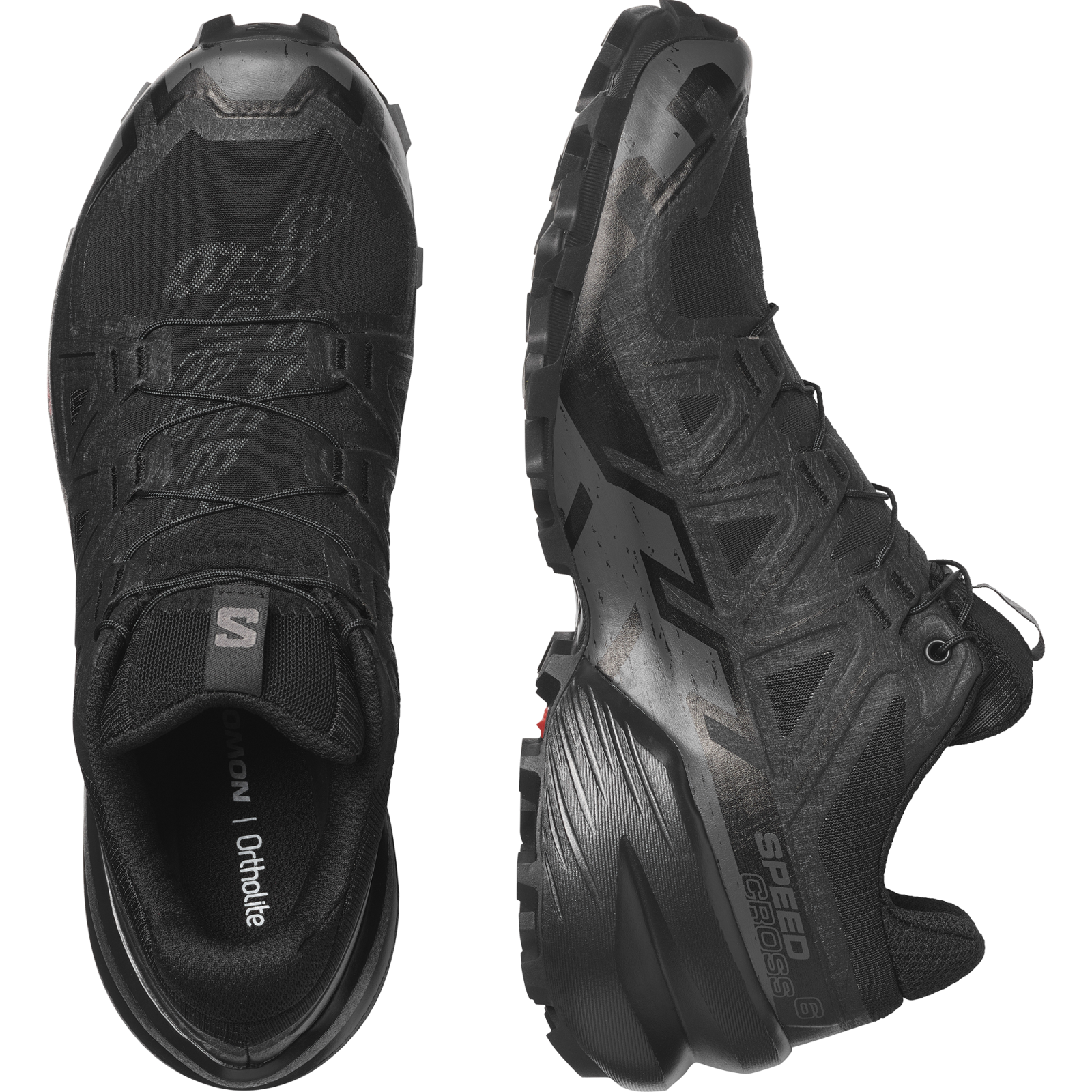 Salomon Speedcross 6 EU 38, Black/Black/Phantom Dámské boty (obrázek 3)