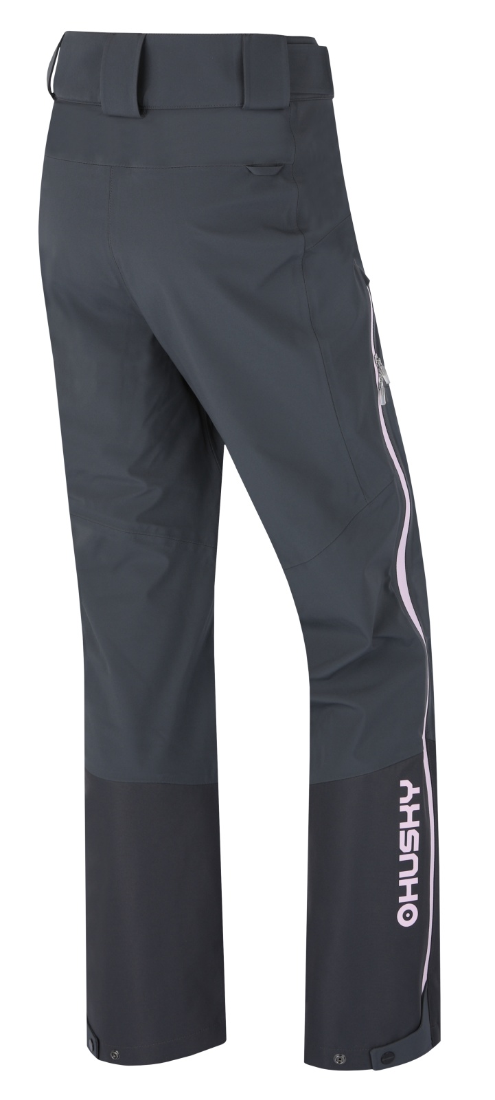 Husky Kippe L M, dark grey Dámské hardshell kalhoty