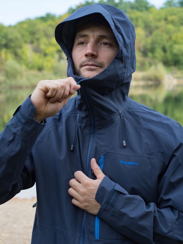 Husky Nanook M M, tm. hořčicová Pánská hardshell bunda (obrázek 9)