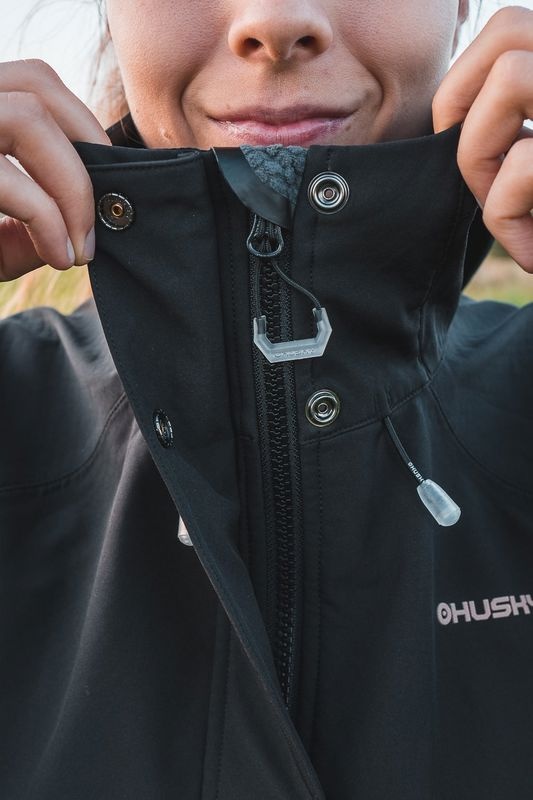 Husky Sephie L XL, black Dámský softshell kabát (obrázek 9)